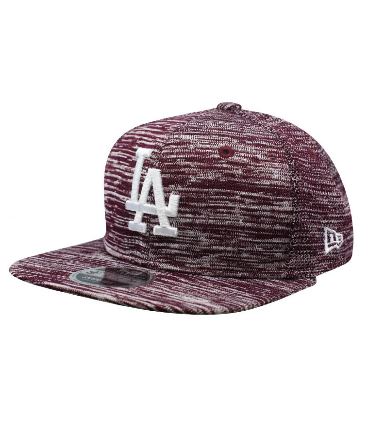 Enginnered Fit LA 9Fifty maroon New Era